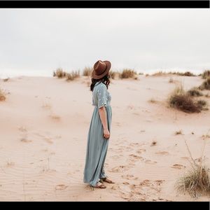 Sage colored dress! Never been worn!